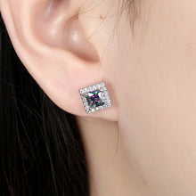 Swarovski Crystal Mystic Topaz Stud Earring