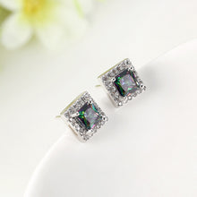 Swarovski Crystal Mystic Topaz Stud Earring