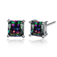 Swarovski Crystal Mystic Topaz Stud Earring