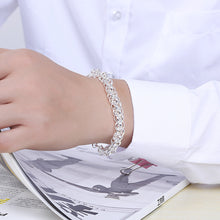 Bracelet in 18K White Gold Plated