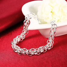 Bracelet in 18K White Gold Plated