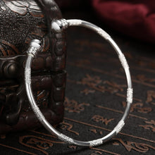 Shimmer Dust Bangle in 18K White Gold Plated