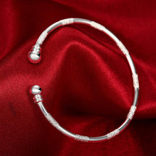 Shimmer Dust Bangle in 18K White Gold Plated