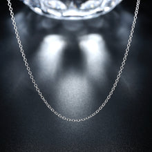 White Gold Plated Link Chain
