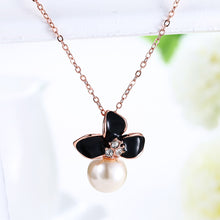 Swarovski Crystal 18K White Gold Plated Triple Heart Necklace