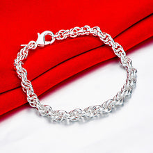 Inception Weave Bracelet in 18K White Gold Plated