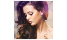 Made with Swarovski Crystal Mystic Topaz Leverback Earring