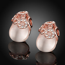 Ceramic Glass Gold Plate Studs