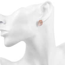 Ceramic Glass Gold Plate Studs