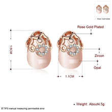 Ceramic Glass Gold Plate Studs