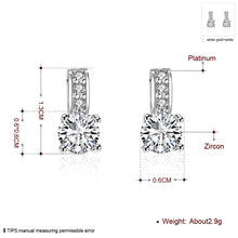 Triple Stone Crystal Pave with Diamond Simulated Studs