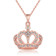 18K Rose Gold Plated Swag KingNecklace