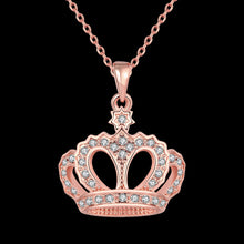 18K Rose Gold Plated Swag KingNecklace