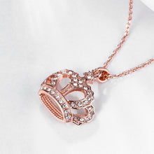 18K Rose Gold Plated Swag KingNecklace