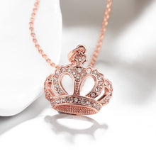 18K Rose Gold Plated Swag KingNecklace