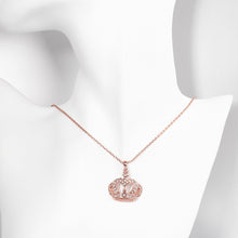 18K Rose Gold Plated Swag KingNecklace