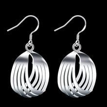 18K White Gold Plated Sea-Shell Laser Cut Earring
