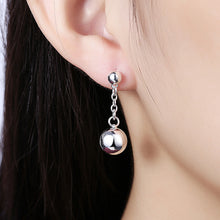 18K White Gold Plated Drop Drop Pearl Earring