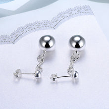 18K White Gold Plated Drop Drop Pearl Earring